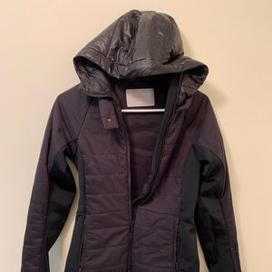 Athleta womens hooded down jacket